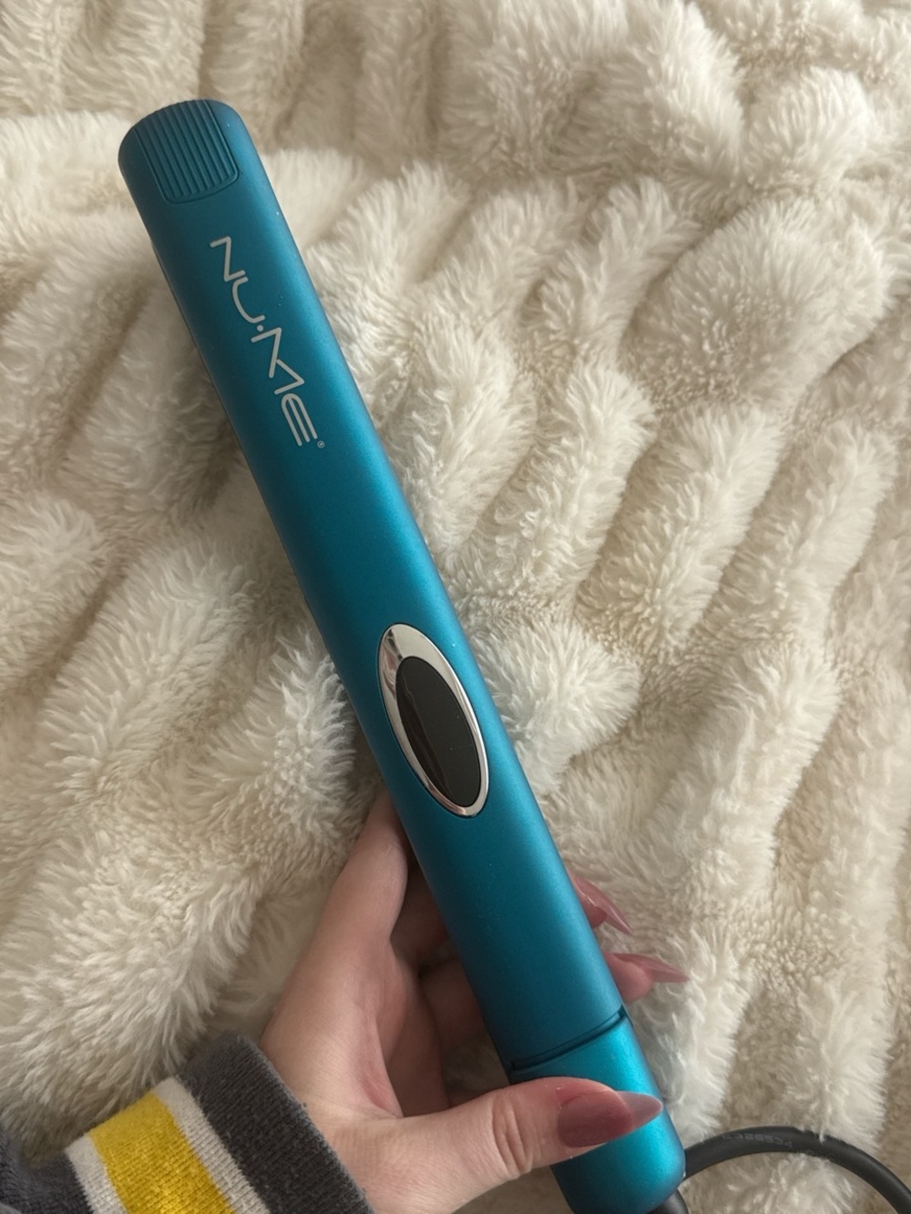 NuMe Teal Travel Flat Iron